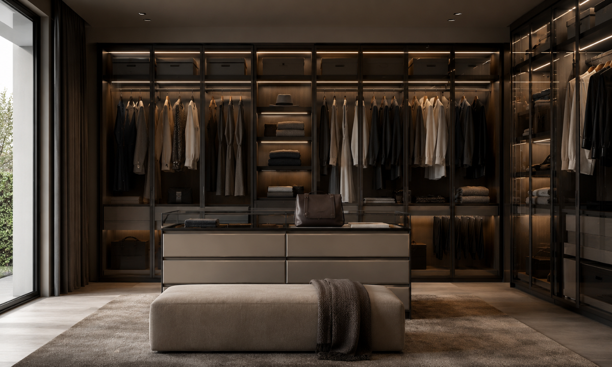 Poliform-Style Monolithic Joinery