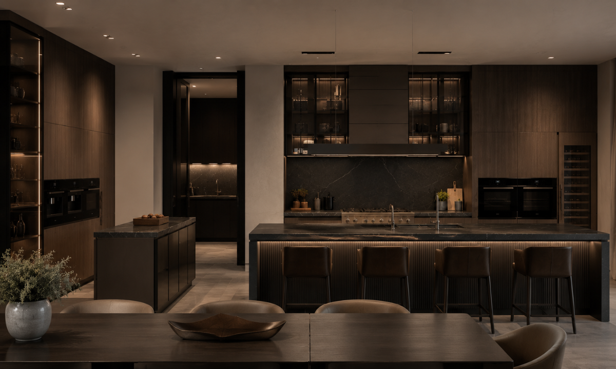 Dual Italian Kitchen Design