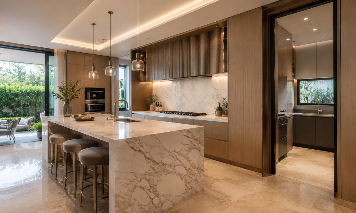 Dual-Kitchen Design