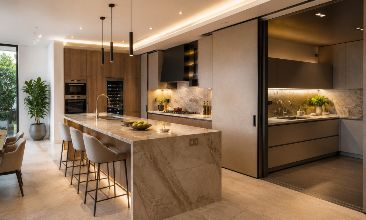 Dual-Kitchen Design