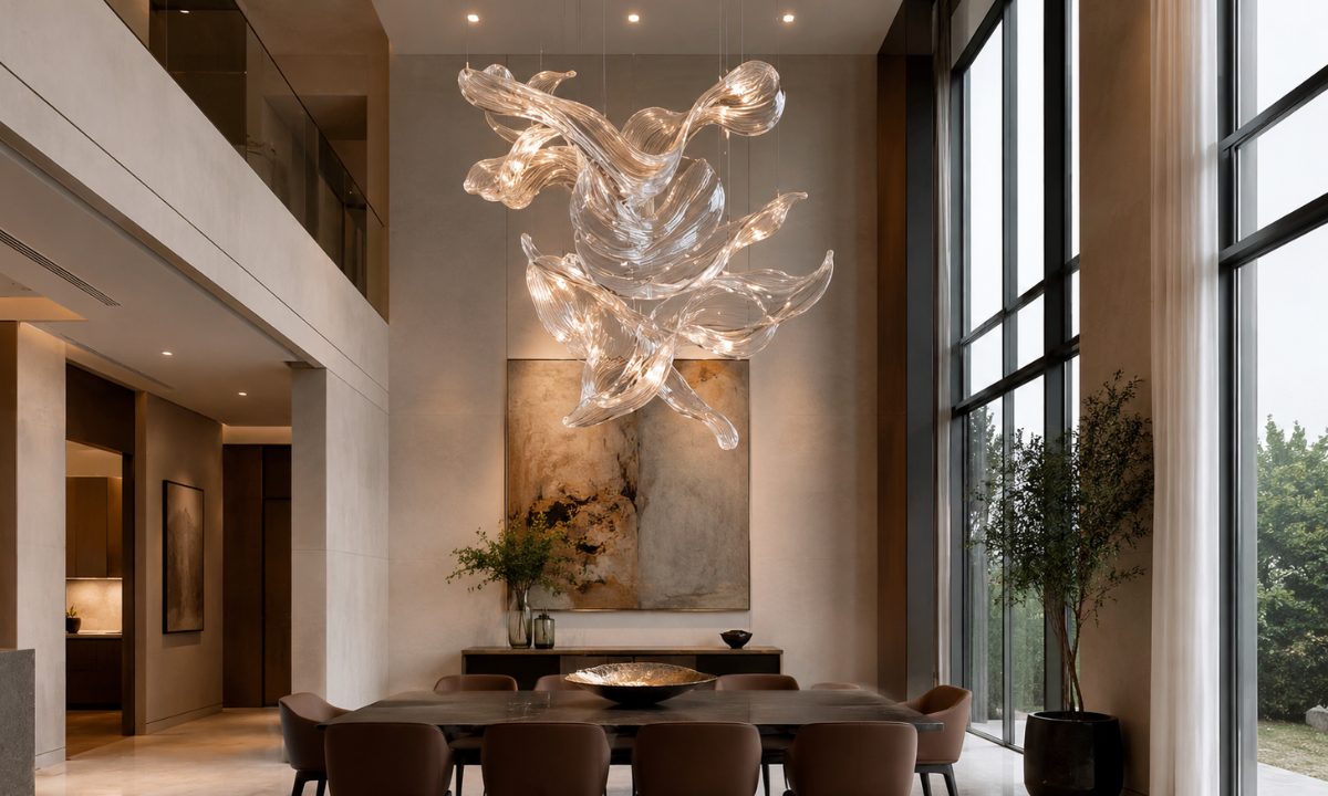 Sculptural Statement Lighting