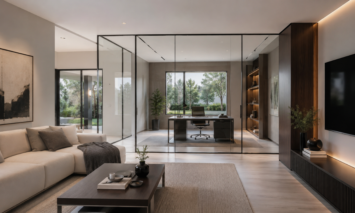 Clear Glass Interior