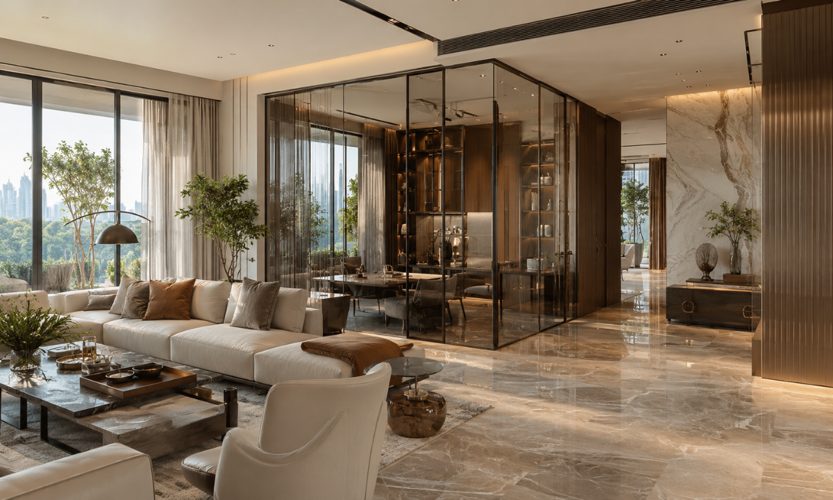 Luxury Glass Interior Design