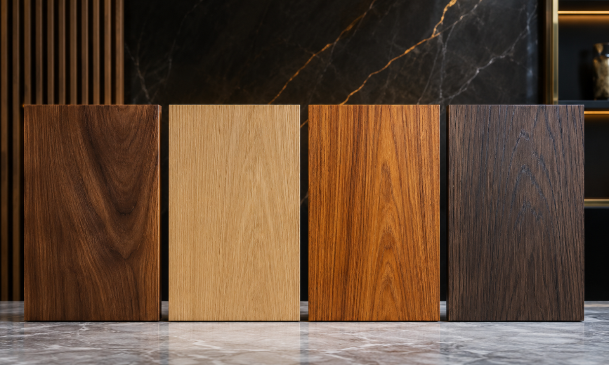 Popular veneer choices

