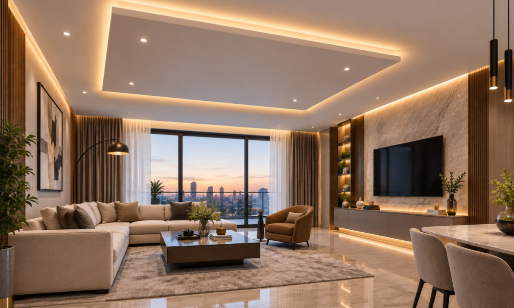 Floating False Ceiling