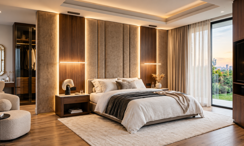 Luxury Bedroom Wall Panels