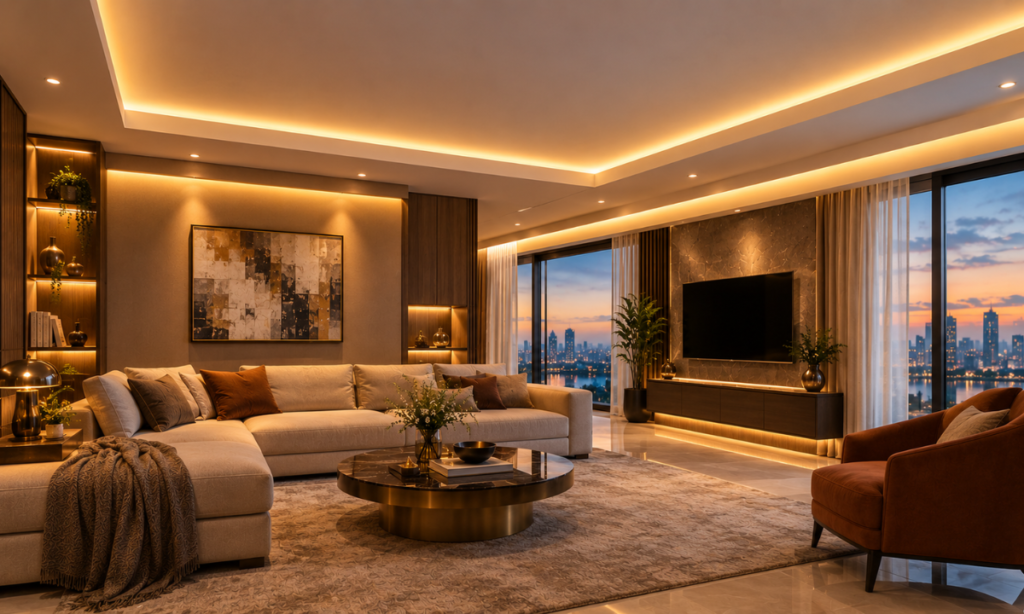 Luxury Cove Lighting