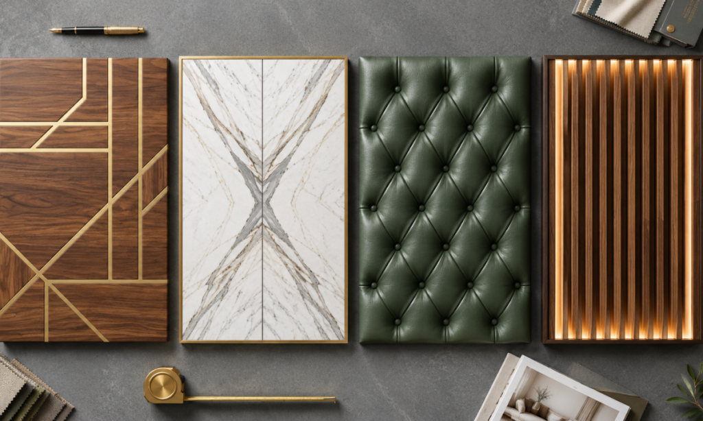 Popular Luxury Wall Panel Materials