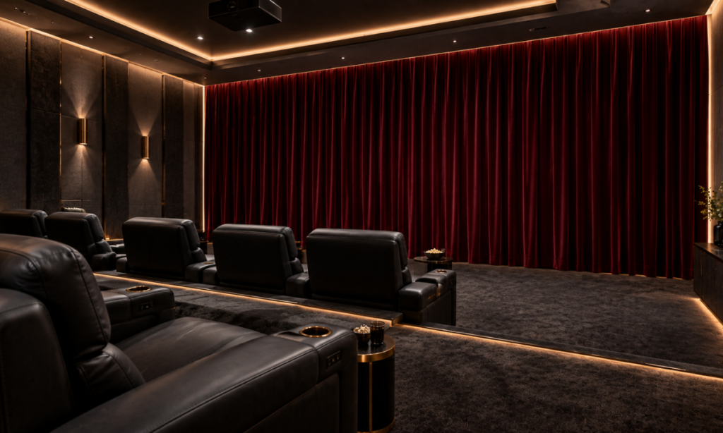 Smart Curtains for Home Theatres